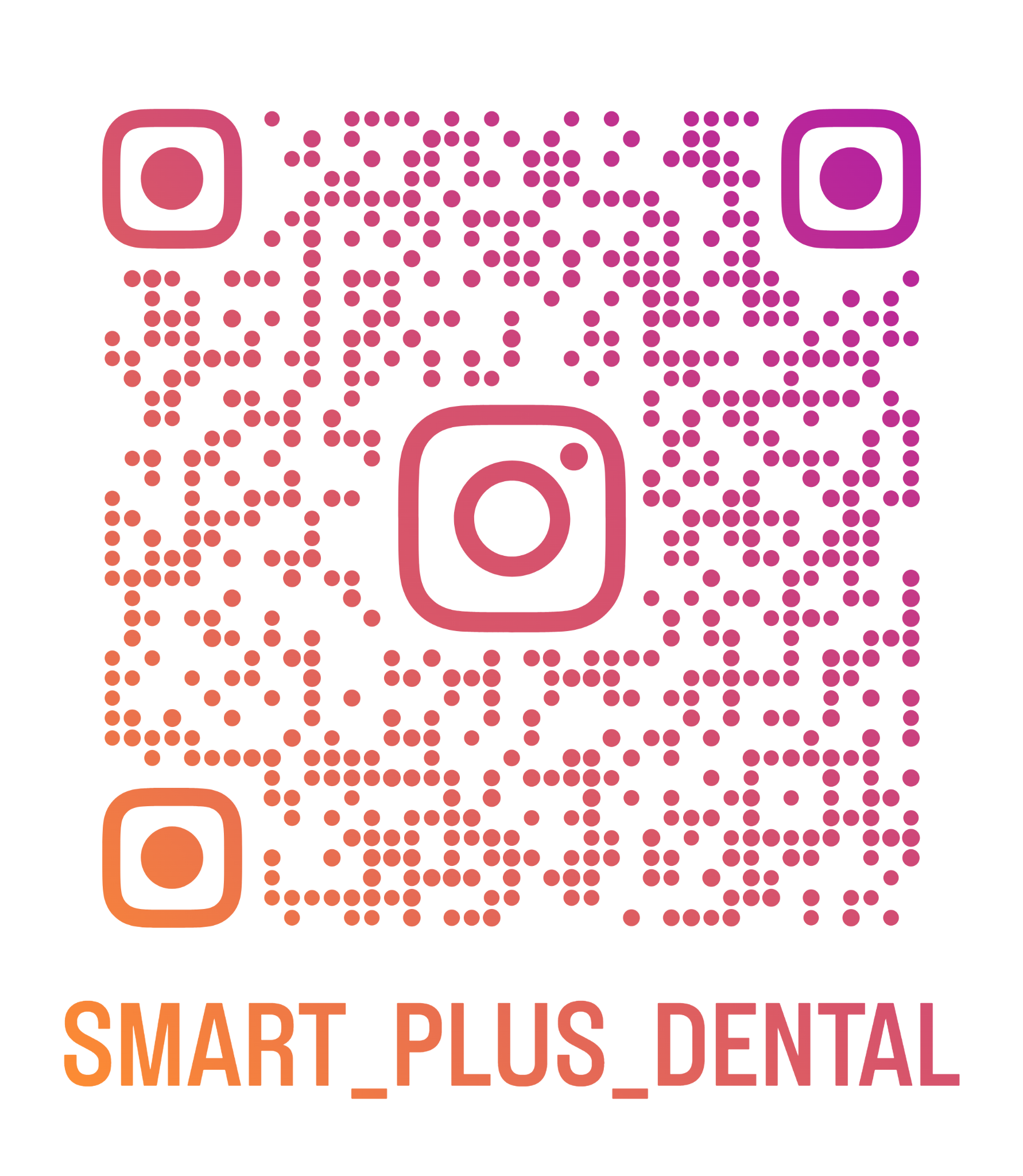 Smart Plus Dental Lab Instagram QR Code